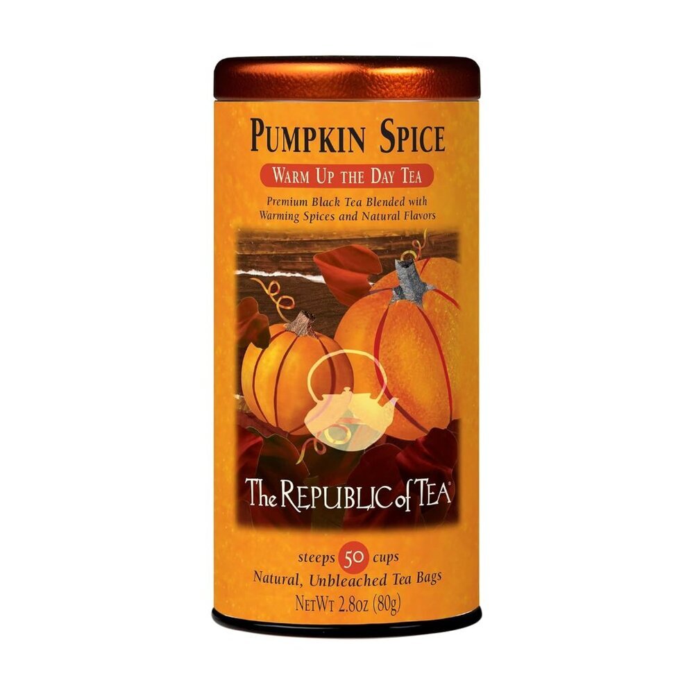 Pumpkin Spice Black Tea, 50 Tea Bags